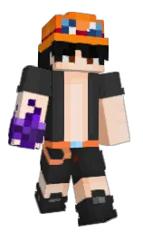 mine shaft and cinderella Minecraft skin — Classic model — first worn by zMinuszeichen