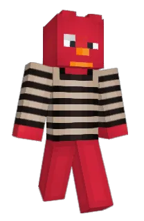 Front of Trembc's skin