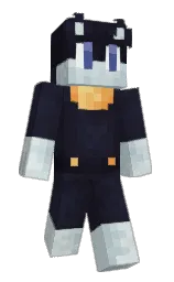 ArtyDuckling560's Minecraft skin wearing the Migrator cape
