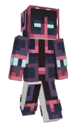 white and cocoa brown Minecraft skin — Classic model — first worn by ___Copper___