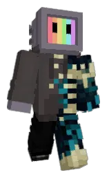 black pearl and scarpa flow Minecraft skin — Classic model — first worn by Mellow01