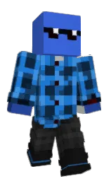 Pilguin's Minecraft skin wearing the Twisted cape