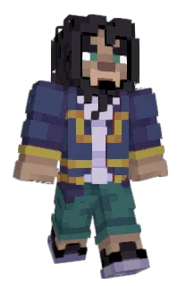 Front of Mornity's skin