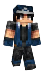 blue zodiac and elephant Minecraft skin — Classic model — first worn by StarRifts