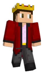 SuperSchauer's Minecraft skin wearing the Hero cape
