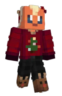 Front of FloofyFlame's skin