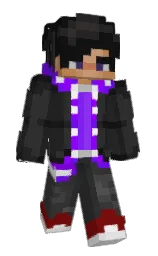 AstroRez's Minecraft skin wearing the Minecraft Experience cape