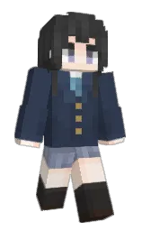 YYOkuLu's Minecraft skin wearing the Pan cape