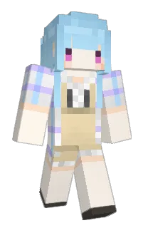 Front of Lument's skin