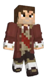 Claudiff's Minecraft skin wearing the Migrator cape