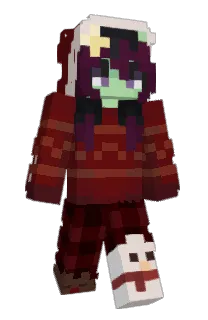 Front of cyena's skin