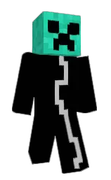 silver and java Minecraft skin — Classic model