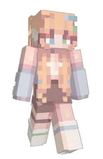 Front of Minecraft skin
