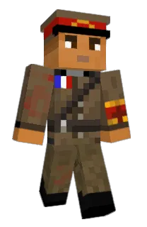 Front of balbuceador's skin