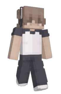 Front of Pfiu's skin