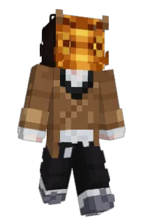 Front of Sendiary's skin
