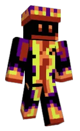 InfernoNat's Minecraft skin wearing the Common cape