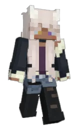 shark and wafer Minecraft skin — Slim model