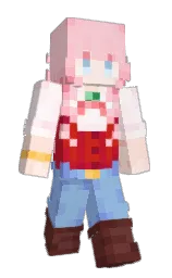 Slim Minecraft skin