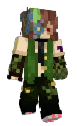 Minecraft-Skin in pine tree und straw — Modell: Schmal