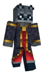 Shaminus's Minecraft skin wearing the Migrator cape