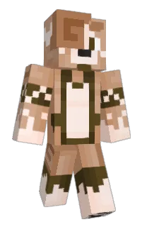 Front of RayyStarr's skin