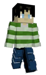 Slim Minecraft skin