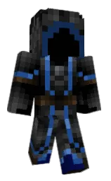 BlindLemonLime's Minecraft skin wearing the Vanilla cape