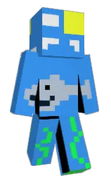 AtumEnlatado5678's Minecraft skin wearing the Migrator cape