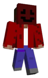 Equilizero's Minecraft skin wearing the 15th Anniversary cape