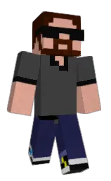 Coby_Void's Minecraft skin wearing the Migrator cape