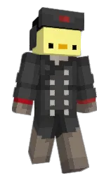 Parker9573's Minecraft skin wearing the Migrator cape