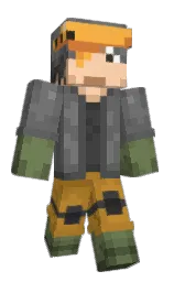 dove gray and finch Minecraft skin — Classic model — first worn by Player628