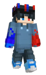 kashmir blue and bismark Minecraft skin — Classic model — first worn by Fastblast07