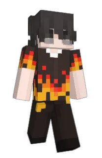 Front of Fiwm's skin