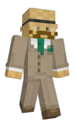 Lycqnthropy's Minecraft skin wearing the 15th Anniversary cape