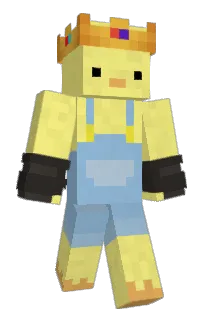 Front of Laykere's skin