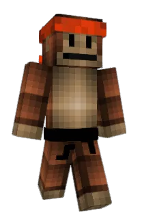 Front of Minecraft skin