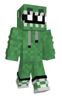 Front of BIueZero's skin