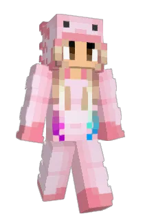 Front of AnyaJoy's skin