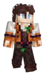 cork and congo brown Minecraft skin — Classic model