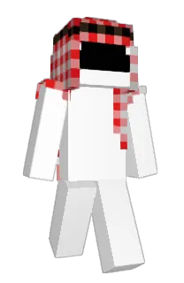 Front of DetVinter's skin