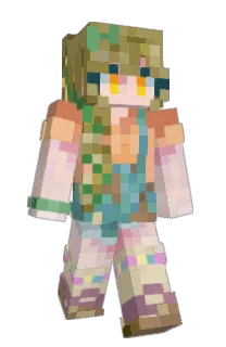 Front of Minecraft skin