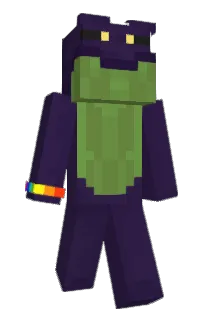 Front of BowSpleefMother's skin
