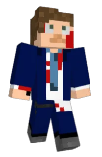Front of Lockerbank's skin