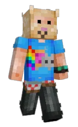 Slim Minecraft skin