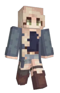 Front of Minecraft skin