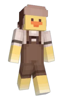 Front of HolyQuacko's skin