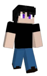 black and st tropaz Minecraft skin — Classic model — first worn by nxxxNEWDAY
