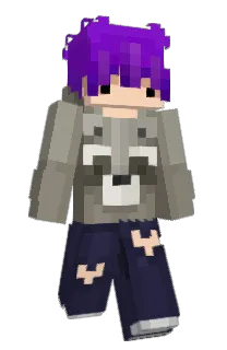 Front of LoQnat's skin